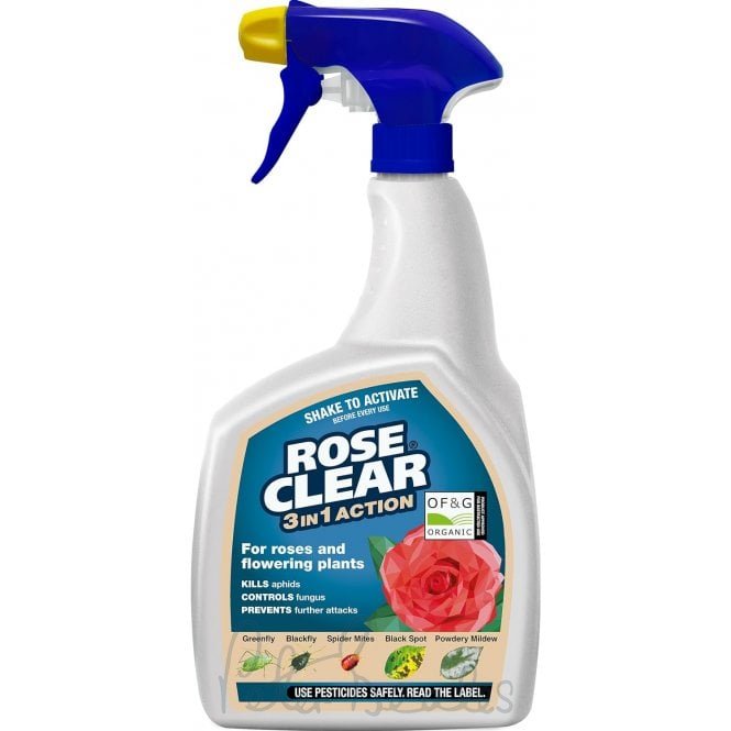 Rose Clear 3 In 1 Action Rtu 800Ml